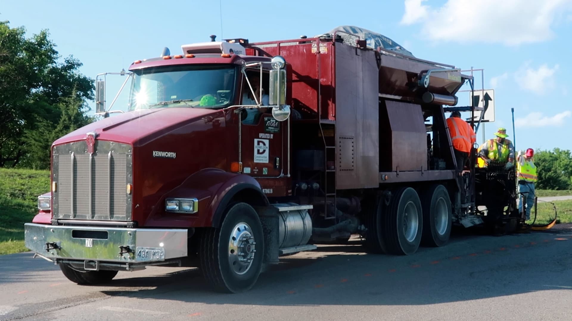 PressurePave Truck Mount Paving Crew