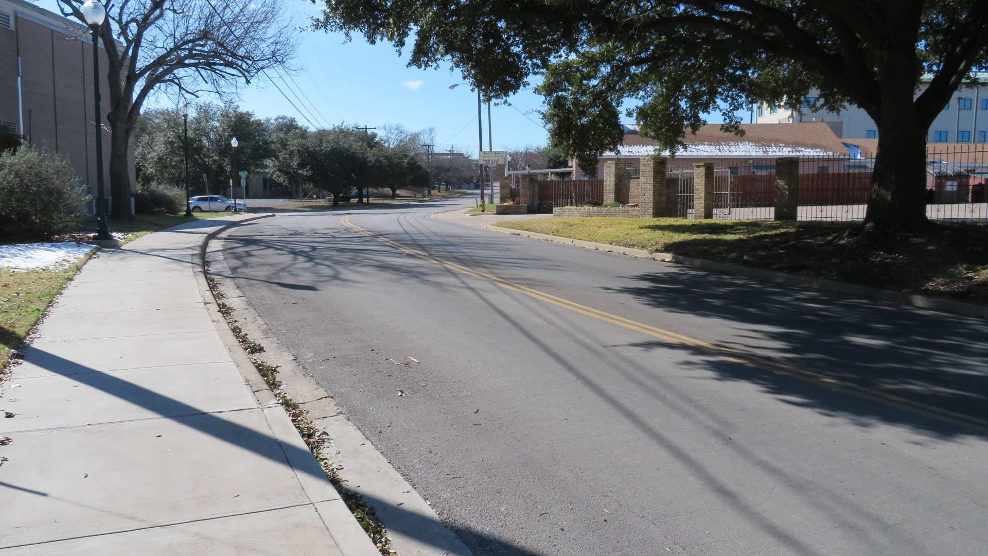 Road after PressurePave in 2021